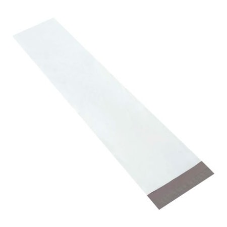 Box Packaging Long Poly Mailers 9-1/2W x 45L 4 Mil White 50/Pack LPM945